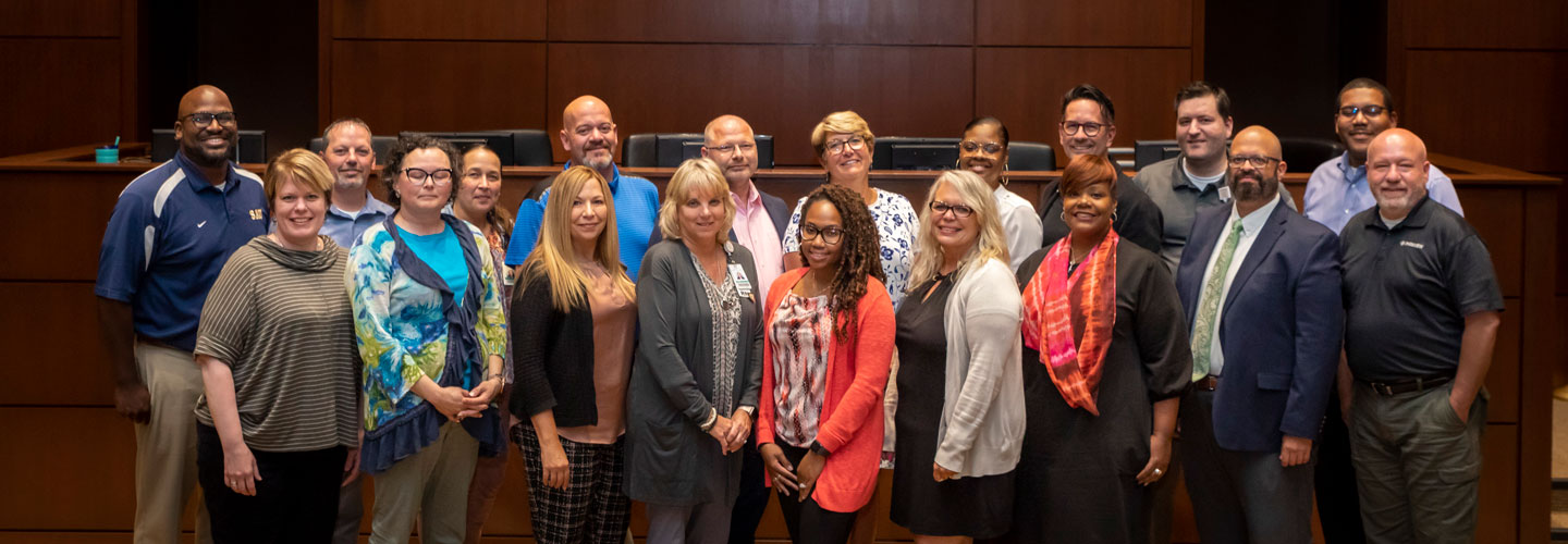 Group photo from L.E.A.D. certificate training